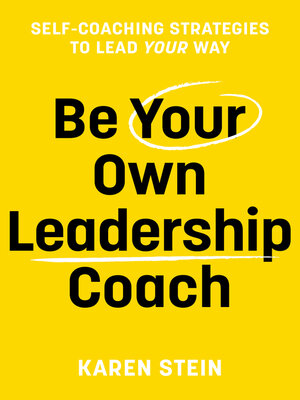 cover image of Be Your Own Leadership Coach